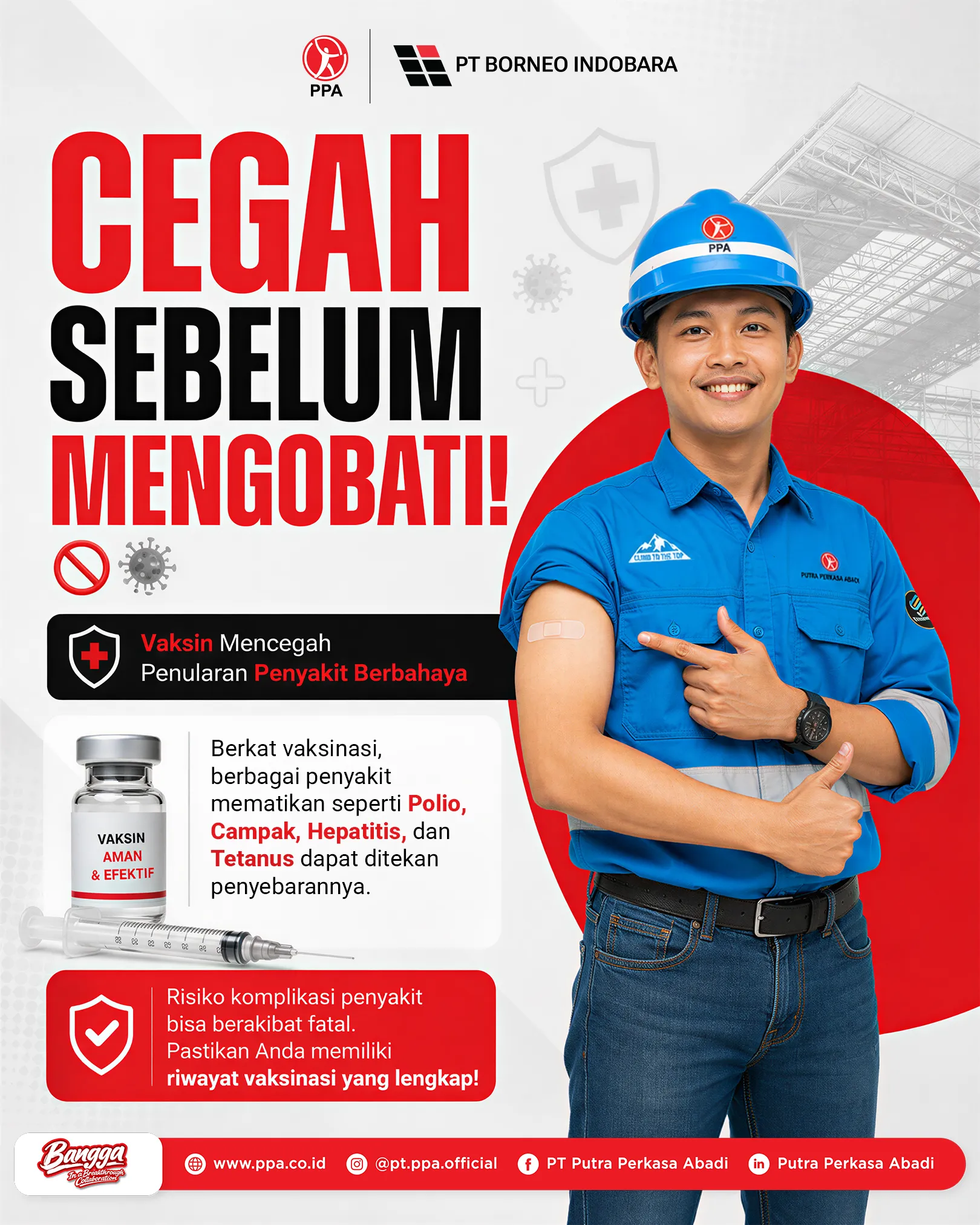 Cegah Sebelum Mengobati: Vaksin Menekan Risiko Penyakit Menular Berbahaya